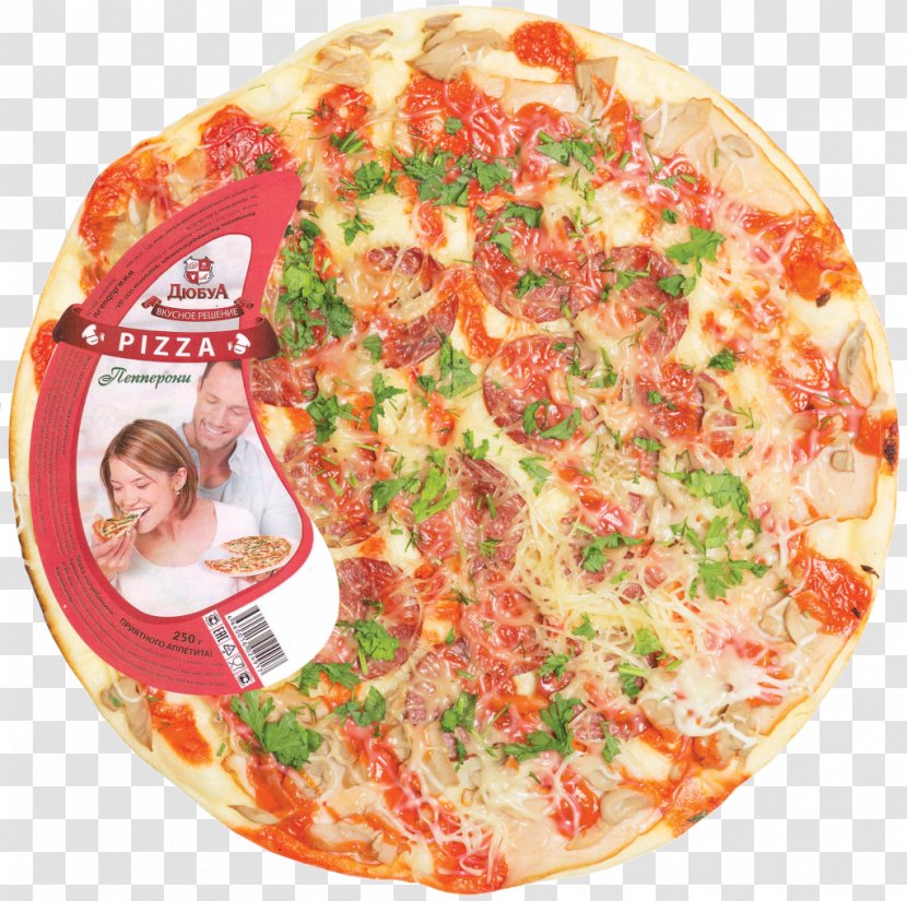 California-style Pizza Sicilian Pepperoni Tarte Flambée - Stones Transparent PNG