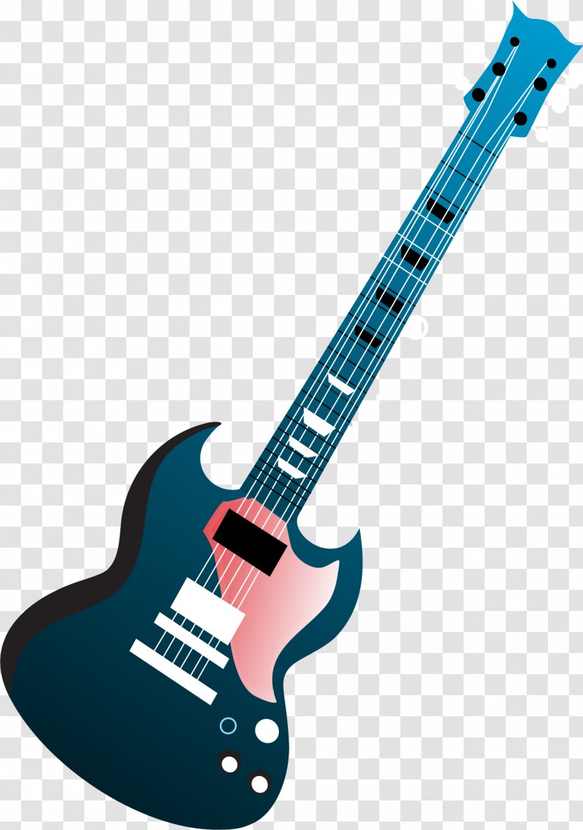 Musical Note Guitar Piano - Frame - Electric Transparent PNG