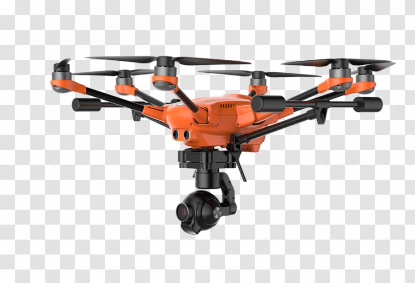 Yuneec International Typhoon H Unmanned Aerial Vehicle Camera Aircraft - Thermographic Transparent PNG