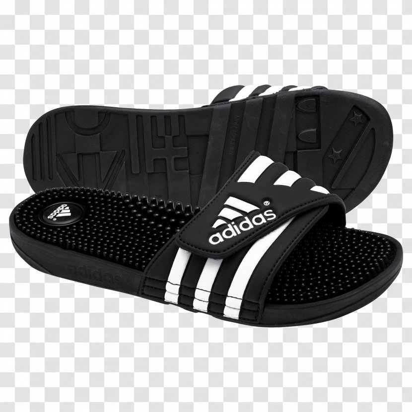 Slide Adidas Sandals Flip-flops - Synthetic Rubber Transparent PNG