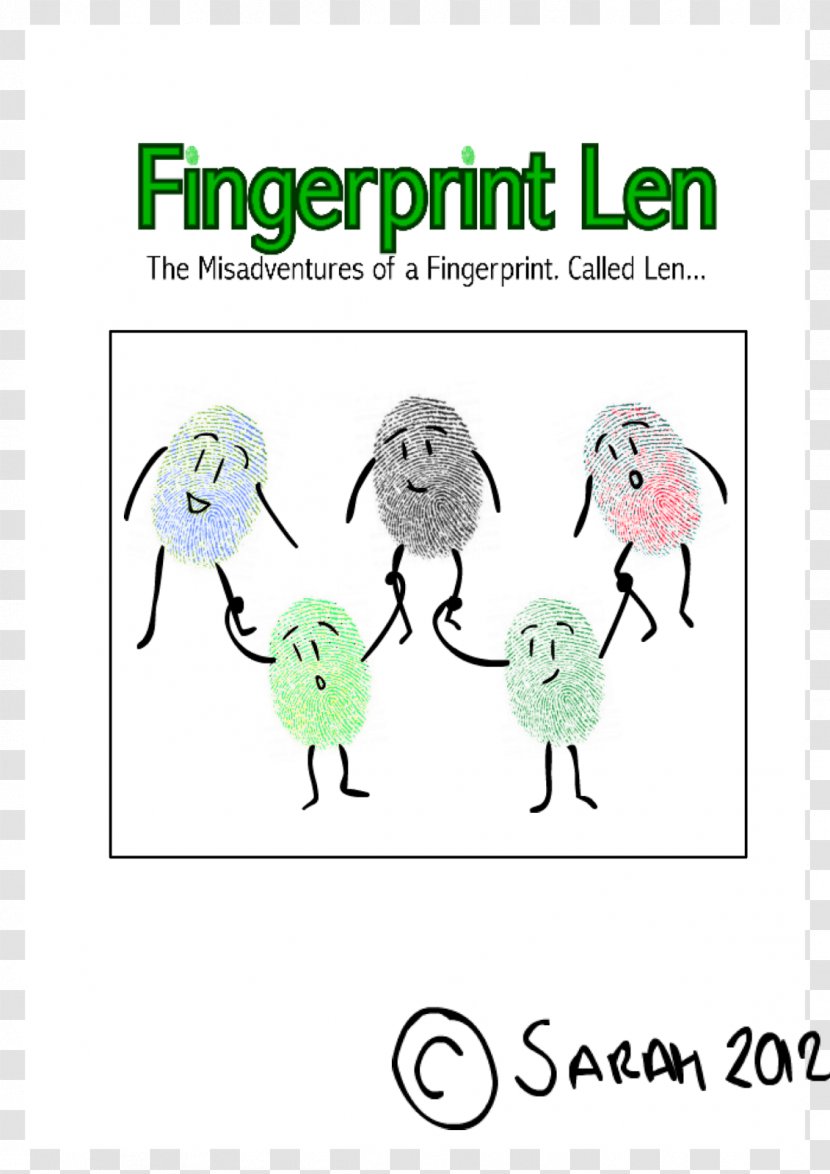 Humour Cartoon Fingerprint Drawing Ulnar Nerve - Silhouette Transparent PNG