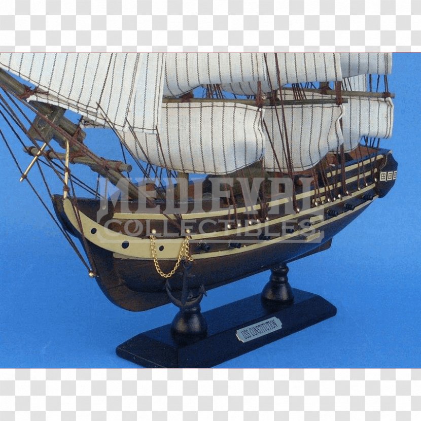 Caravel USS Constitution Wooden Ship Model - Galeas Transparent PNG