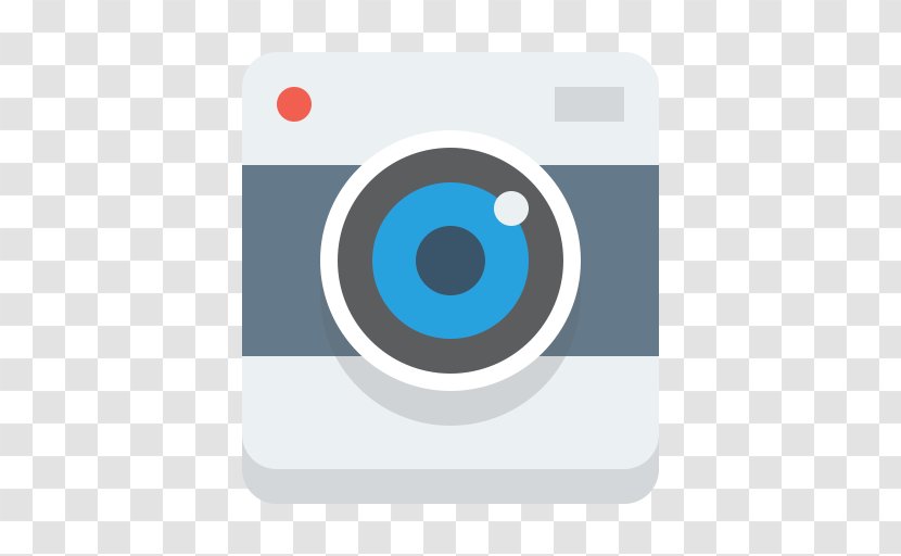 Camera Lens Photography Icon Design - Flat Transparent PNG