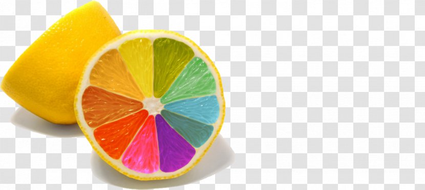 Lemon Juice Color Rainbow Food Transparent PNG