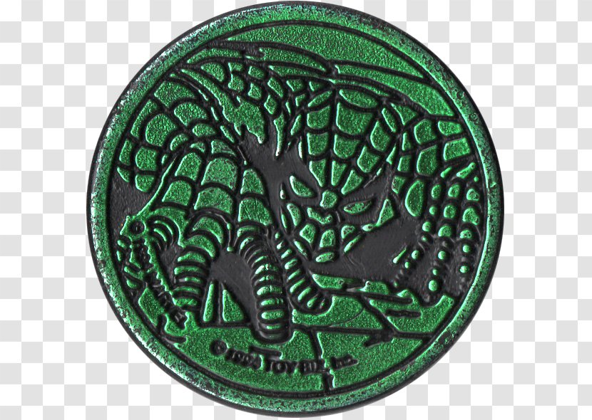 Green Symbol Coin Organism Pattern Transparent PNG