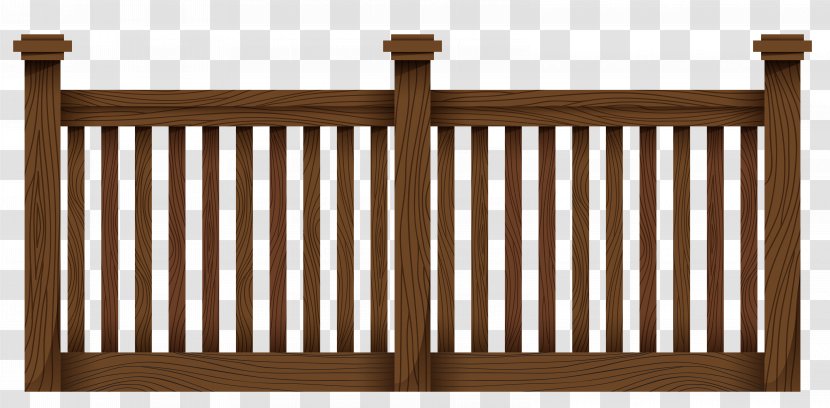 Picket Fence Chain-link Fencing Gate Clip Art - Home - Wooden Cliparts Transparent PNG