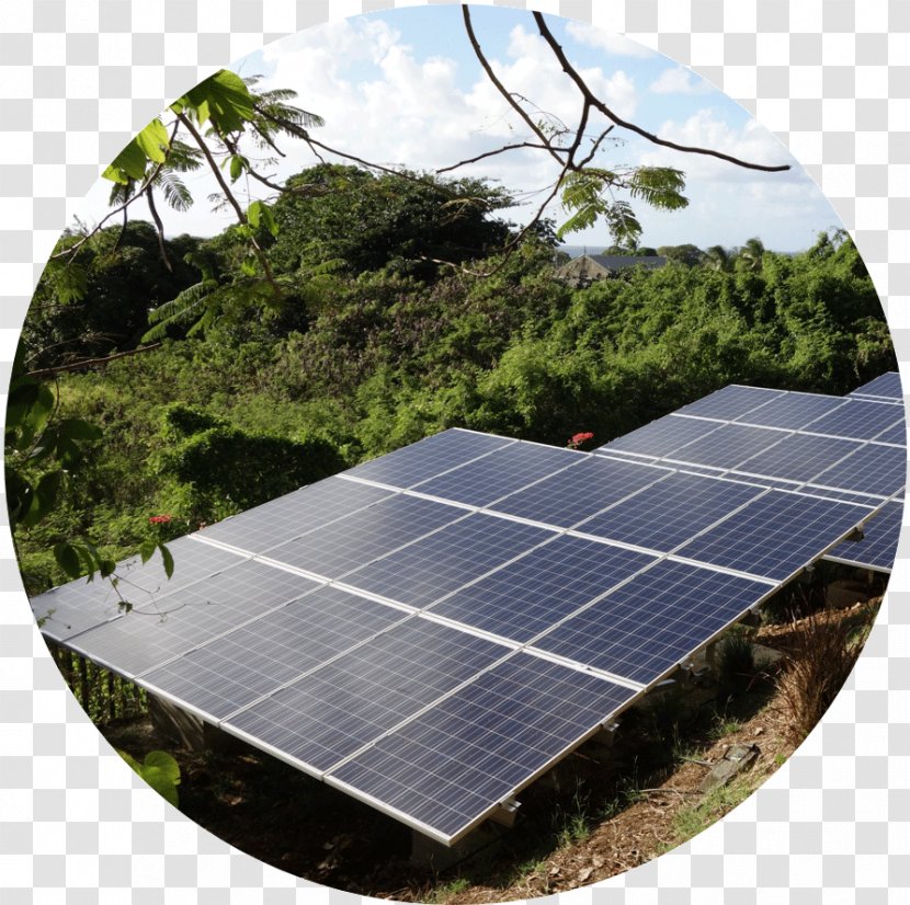 Solar Power Energy Panels Roof Transparent PNG