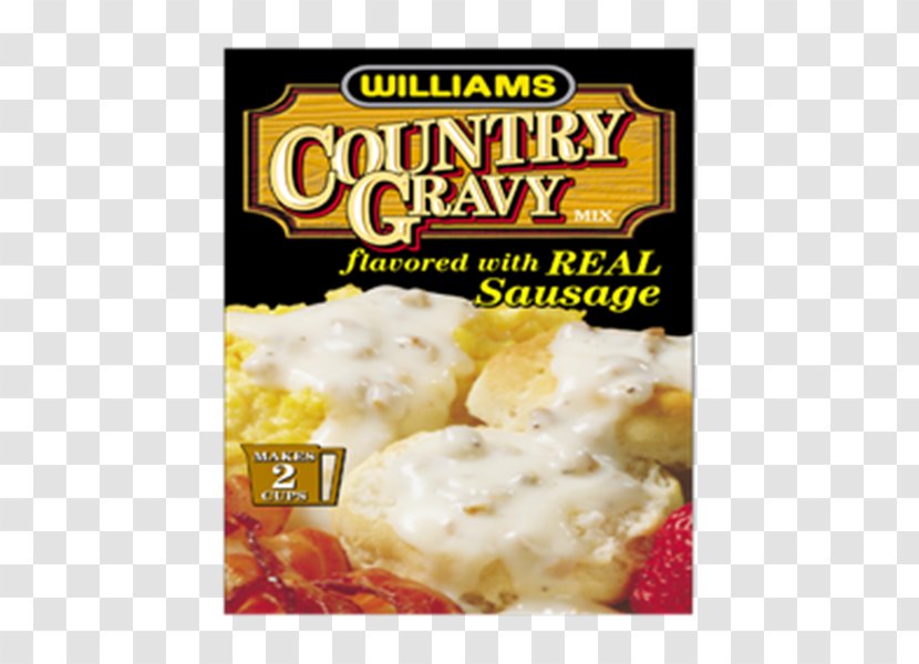 Sausage Gravy Biscuits And Cuisine Breakfast - Seasoning Transparent PNG