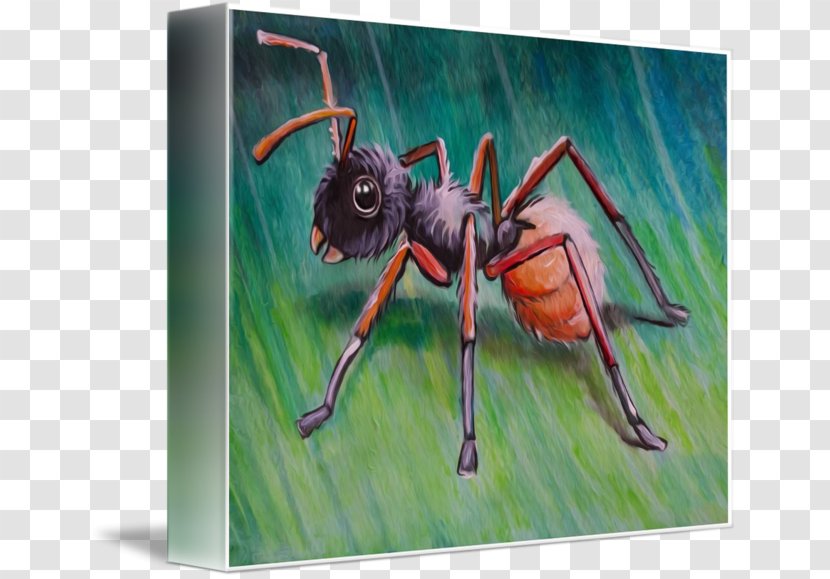 Painting Insect Modern Art K2 - Invertebrate Transparent PNG