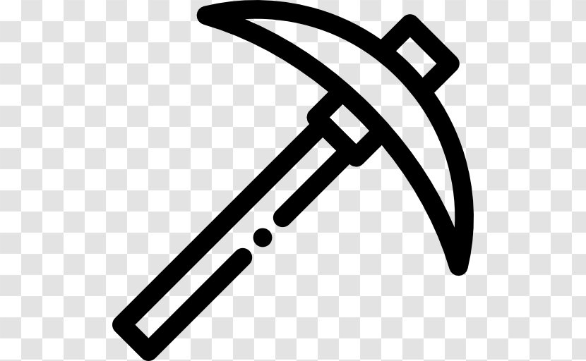 Pickaxe Digging - Monochrome Photography - Symbol Transparent PNG