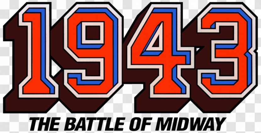 1943: The Battle Of Midway Battlefield 1943 Logo Arcade Game Recreation - Number Transparent PNG
