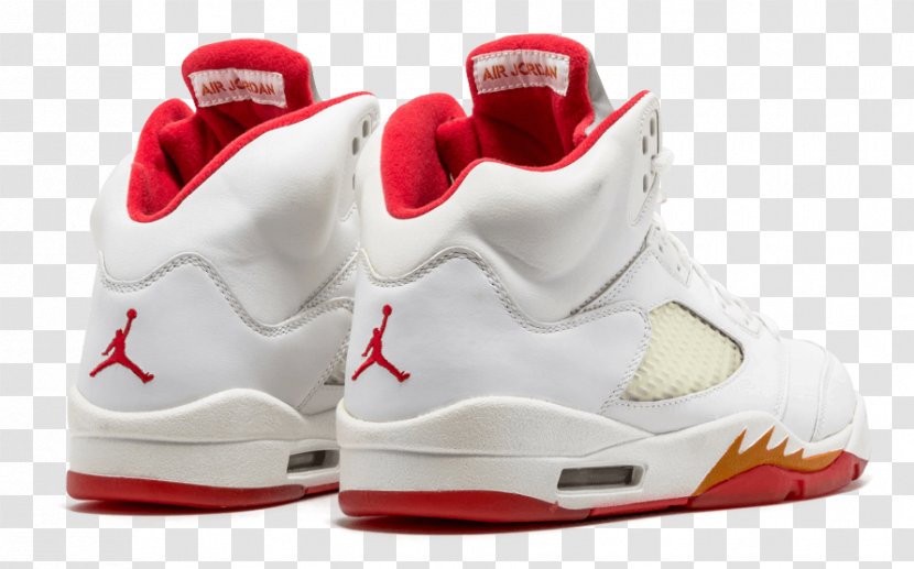 Shoe Sneakers Air Force Jordan Nike - Red - Sunset Transparent PNG