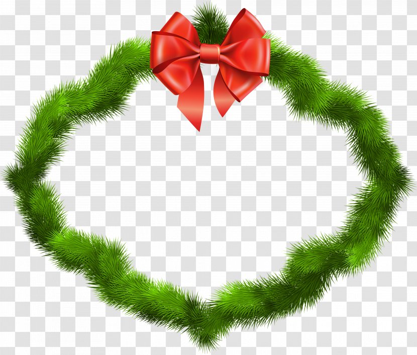 Wreath Art Clip - Christmas Ornament Transparent PNG
