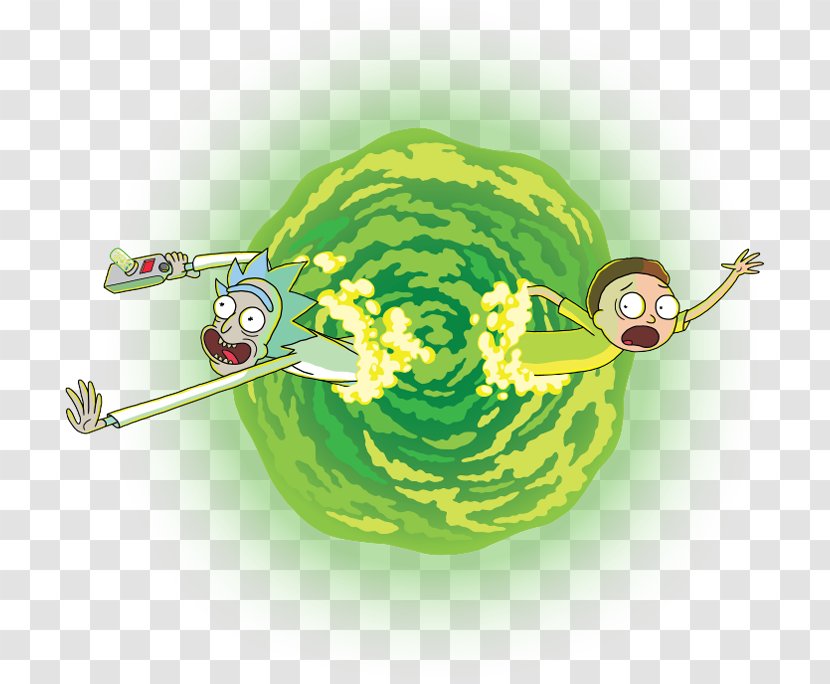 Portal Morty Smith Rick Sanchez T-shirt Hoodie - Watermelon Transparent PNG