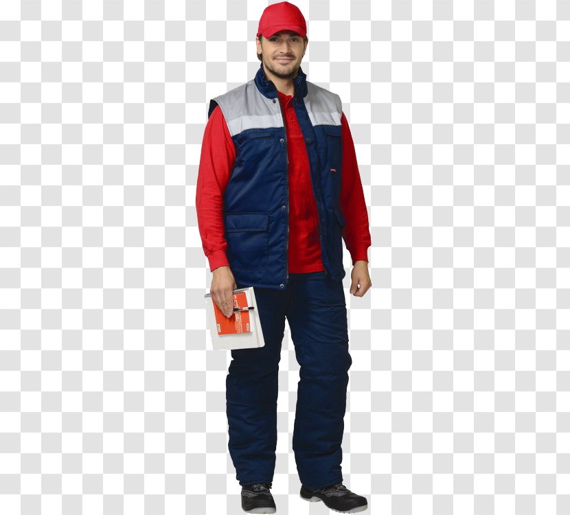 СпецГост Спецодежда Waistcoat Jacket Lining Uniform - Polar Fleece - Courier Driver Transparent PNG