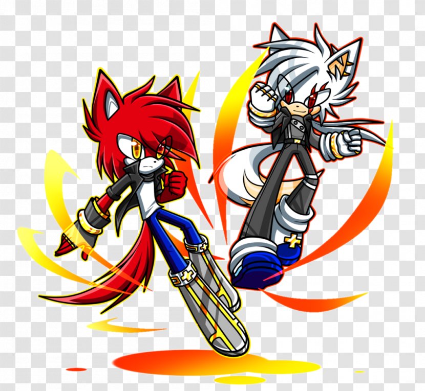 Sonic The Hedgehog Drawing Fan Art Silver Character - Frame - Dj Jason Esquire Transparent PNG