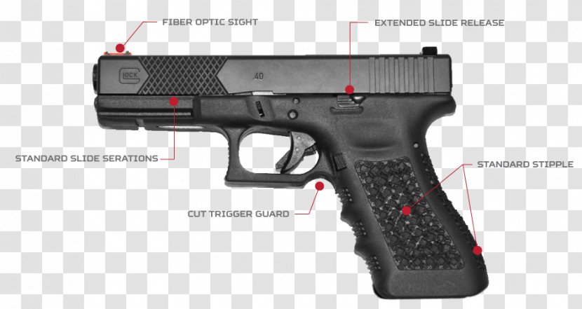 Glock Ges.m.b.H. Firearm Weapon Pistol - Flower Transparent PNG