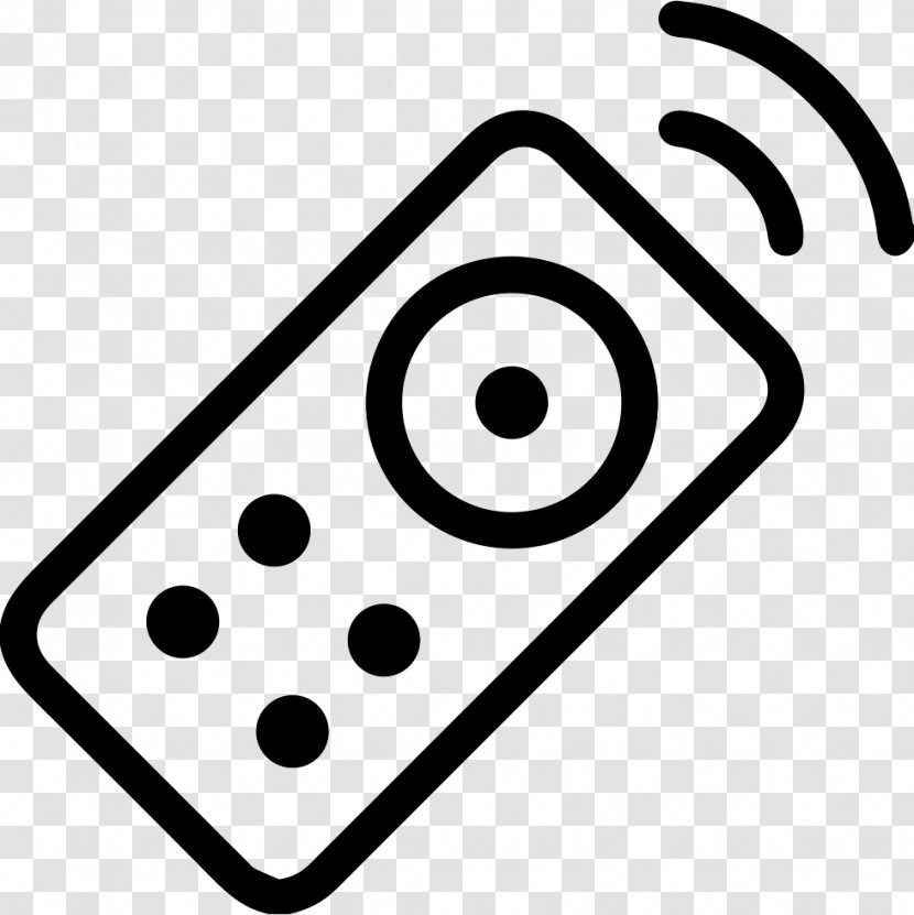 Remote Controls - Black And White - Cdr Transparent PNG
