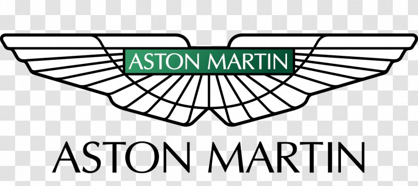 Aston Martin DB9 Car Lagonda Logo - Diagonal Vector Transparent PNG