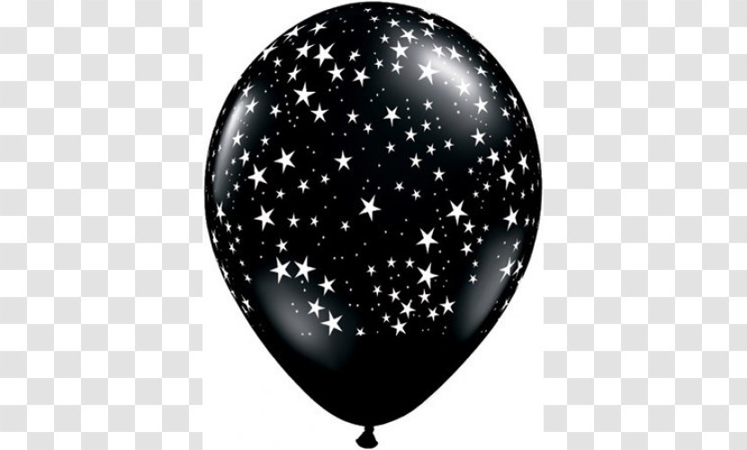 Balloon Saloon Party Service Birthday - Black And White Transparent PNG