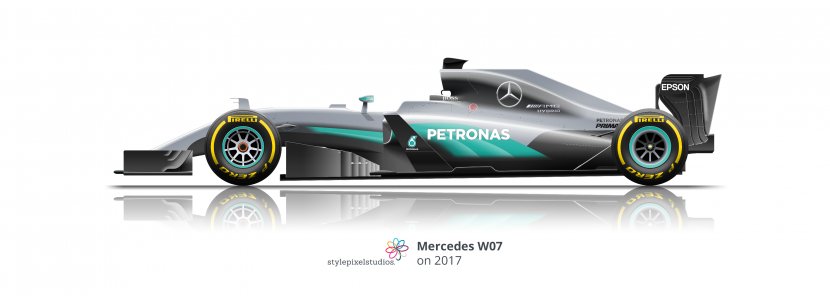 2017 FIA Formula One World Championship Car Mercedes-Benz Mercedes AMG Petronas F1 Team - Racing - 1 Transparent PNG