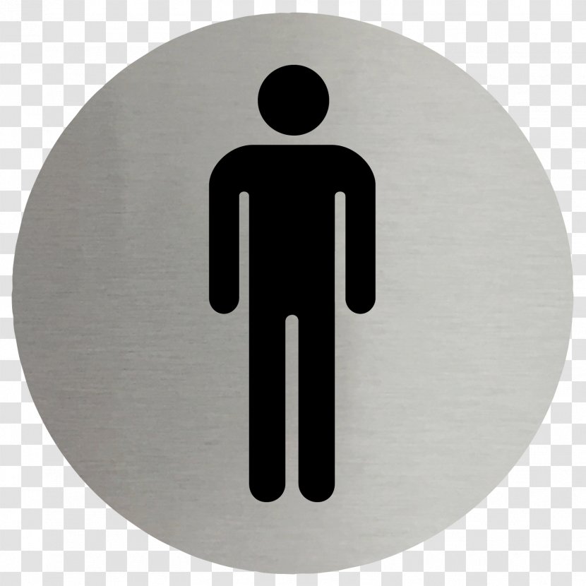 Man Cartoon - Flush Toilet - Tableware Signage Transparent PNG