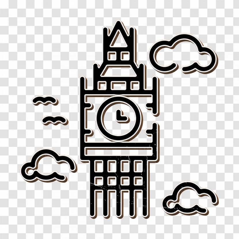Big Ben Icon London Icon Travel Icon Transparent PNG