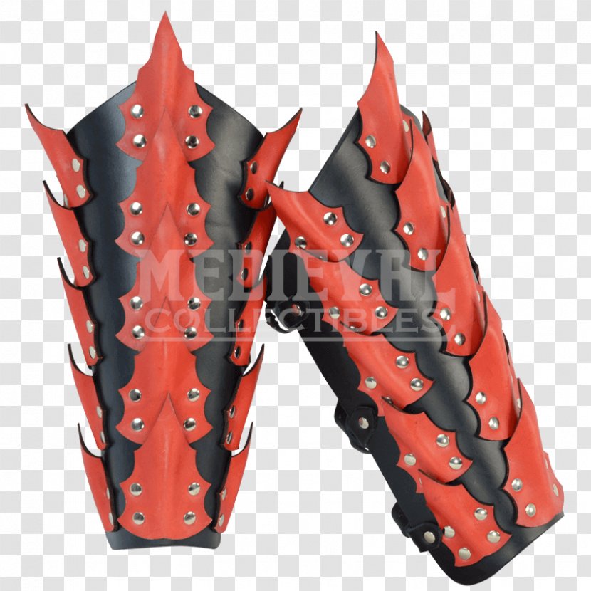 Leather Personal Protective Equipment Greave Armour Bracer - Color - Medieval King Transparent PNG