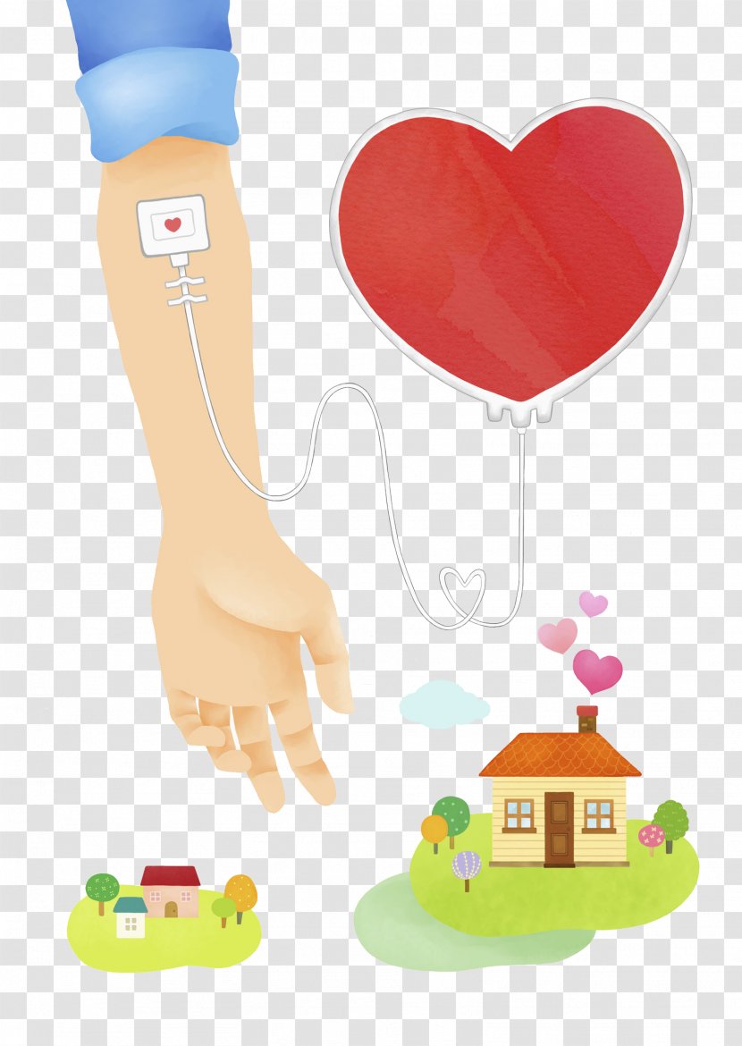 Blood Donation Designer Illustration - Frame - Creative Transparent PNG