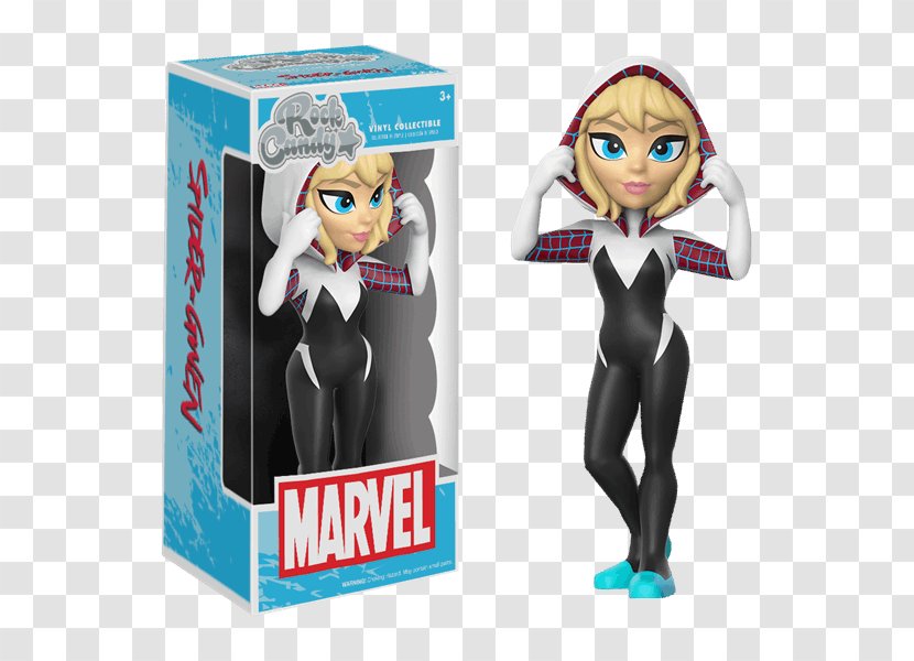 Spider-Woman (Gwen Stacy) Rock Candy She-Hulk Spider-Gwen - Doll - She Hulk Transparent PNG
