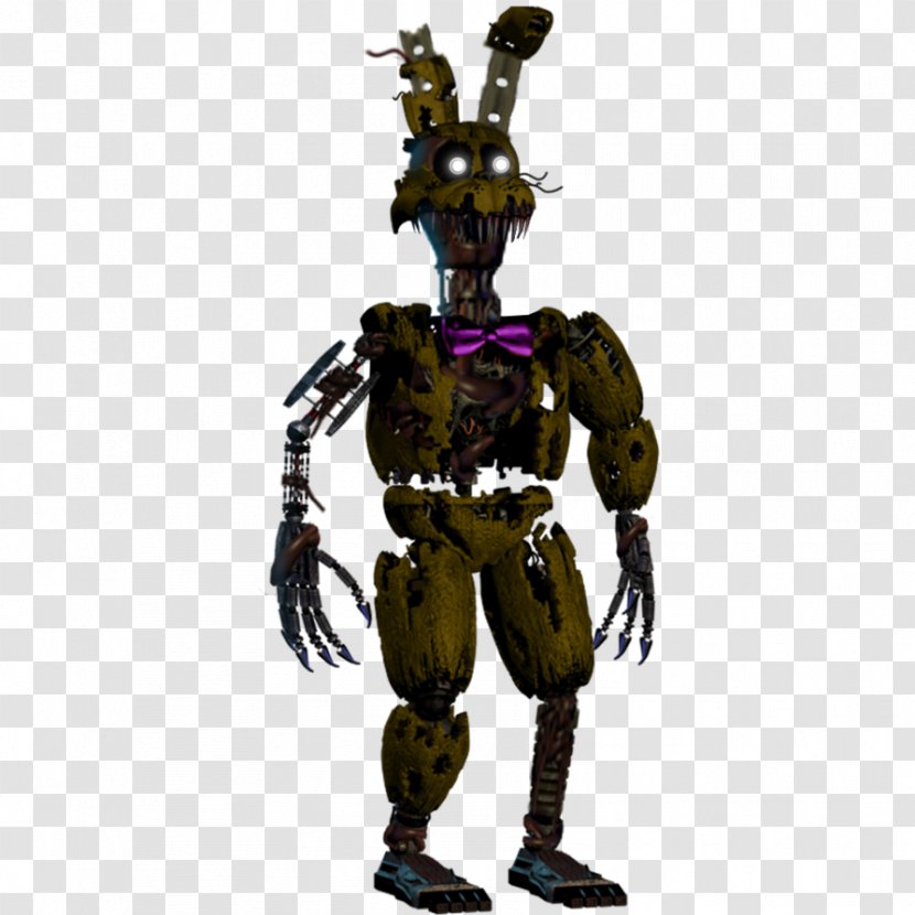 Five Nights At Freddy's 3 2 Nightmare Jump Scare Animatronics - Organism - Spring Wallpaper Transparent PNG
