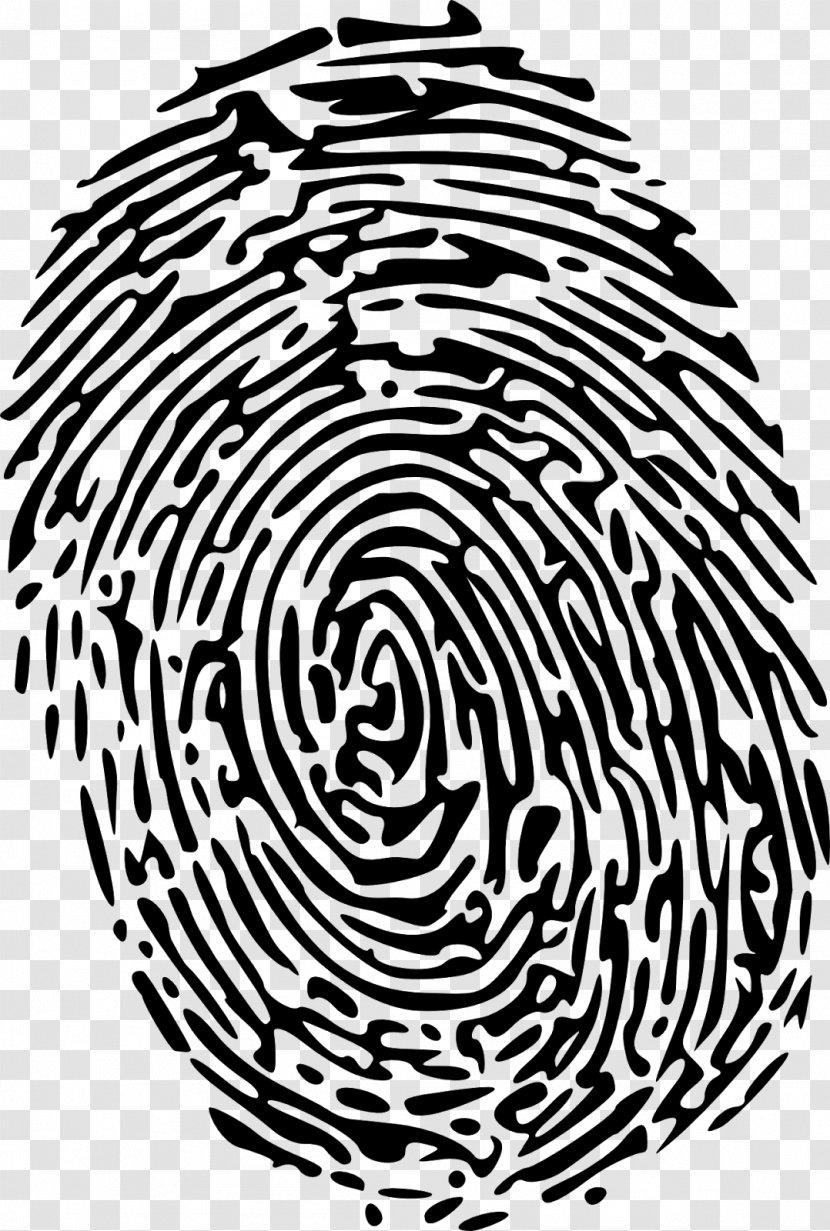 Fingerprint Clip Art - Organism - Handcuffs Transparent PNG
