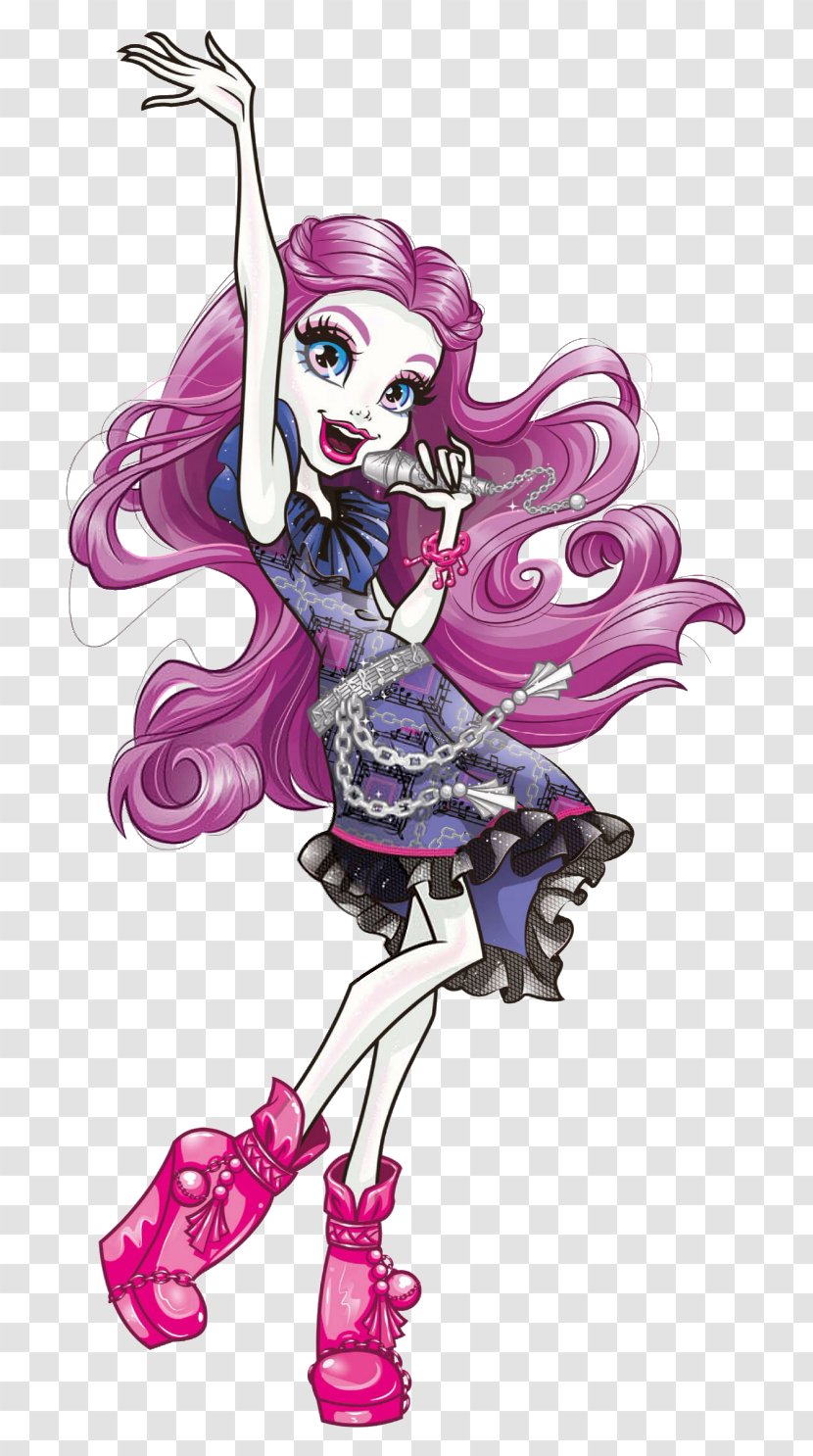 Monster High Ghoul Frankie Stein Cleo DeNile Dracula - Doll Transparent PNG