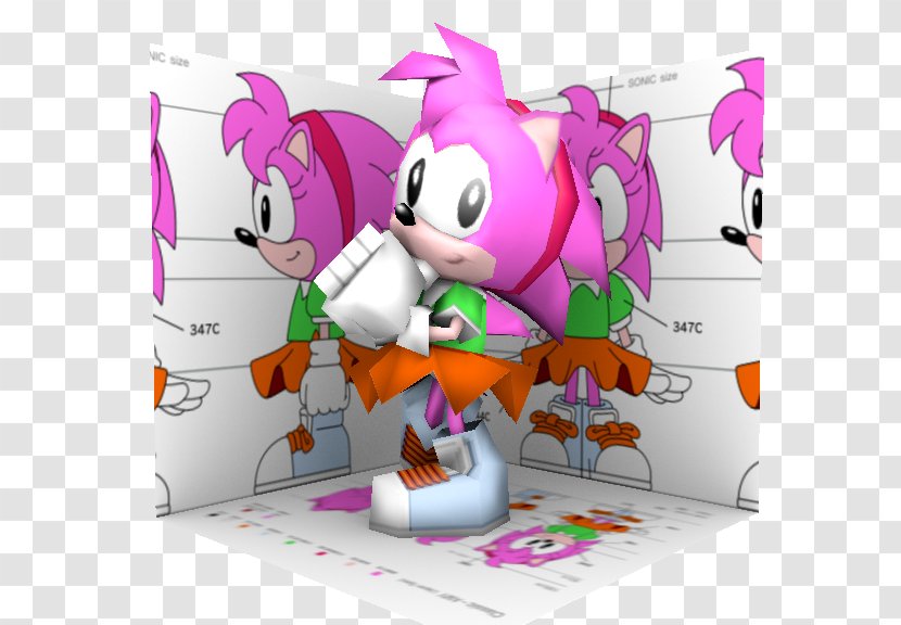 Amy Rose Sonic Generations Knuckles The Echidna Doctor Eggman Hedgehog - Fictional Character - 3d Computer Graphics Transparent PNG