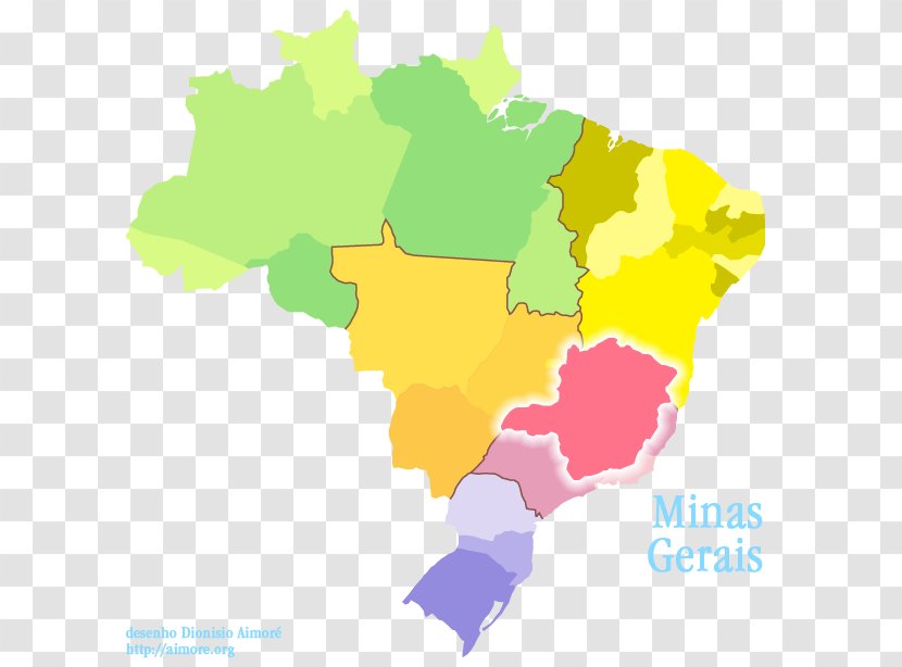 Map Brazilian Labour Party Tuberculosis - Brazilians - Minas Gerais Transparent PNG