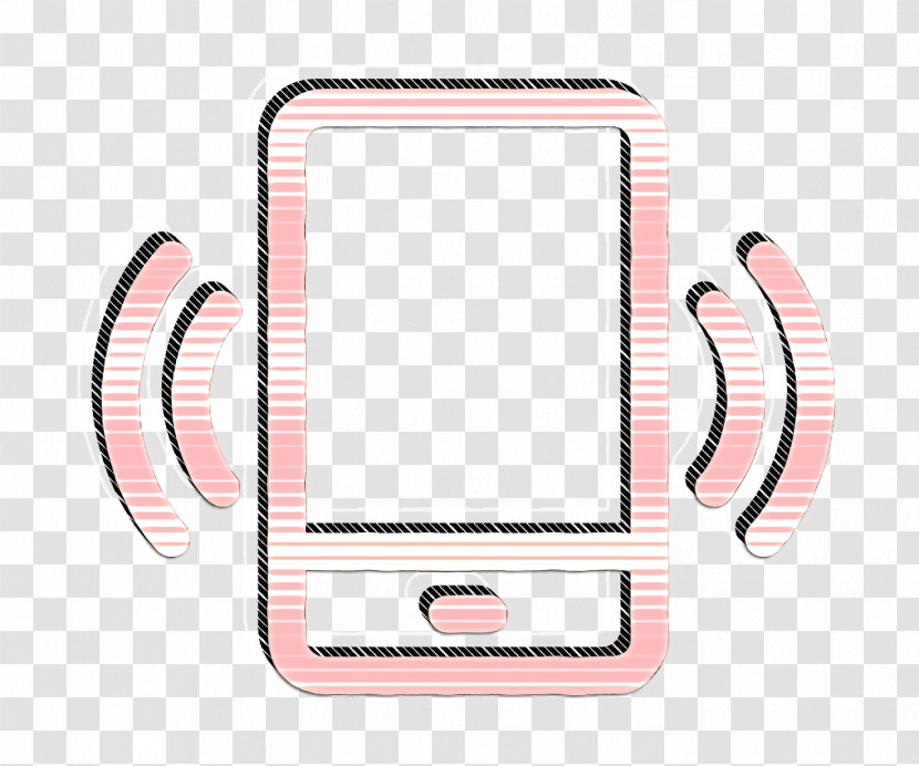 Vibration Symbol Icon Vibrate Icon Technology Icon Transparent PNG