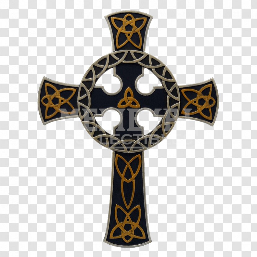 Triquetra Celtic Cross Christian Celts - Medieval Transparent PNG