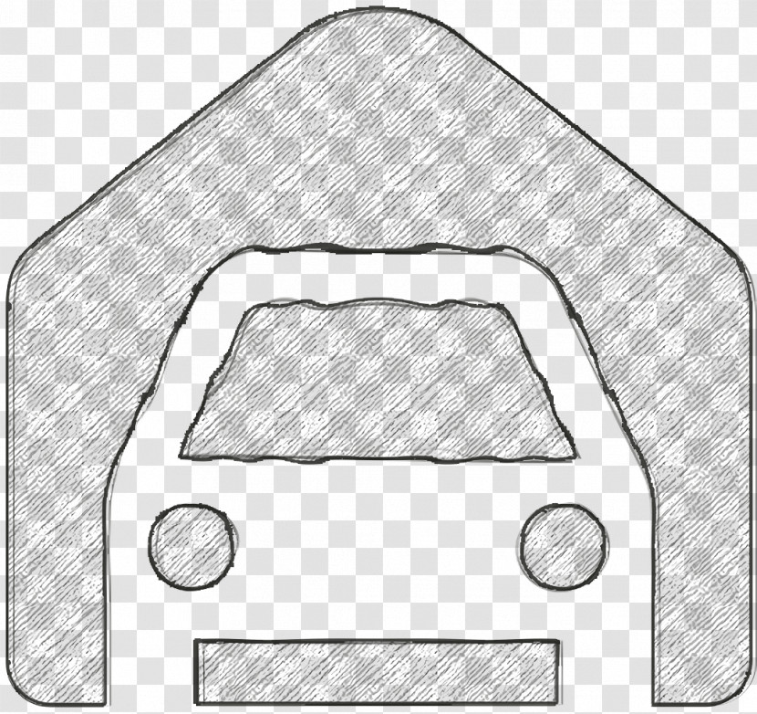Real Estate4 Icon Car Icon Garage Icon Transparent PNG