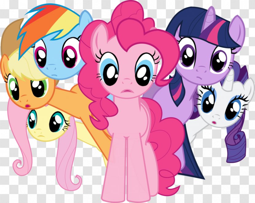 My Little Pony Twilight Sparkle Pinkie Pie Rainbow Dash - Frame - Mane Vector Transparent PNG