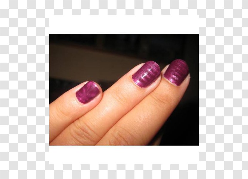 Nail Polish Manicure Purple Violet - Lilac Transparent PNG