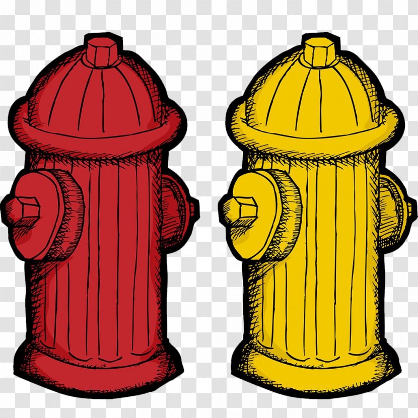 Fire Hydrant Cartoon Royalty-free - Royaltyfree - Hand Painted Transparent PNG