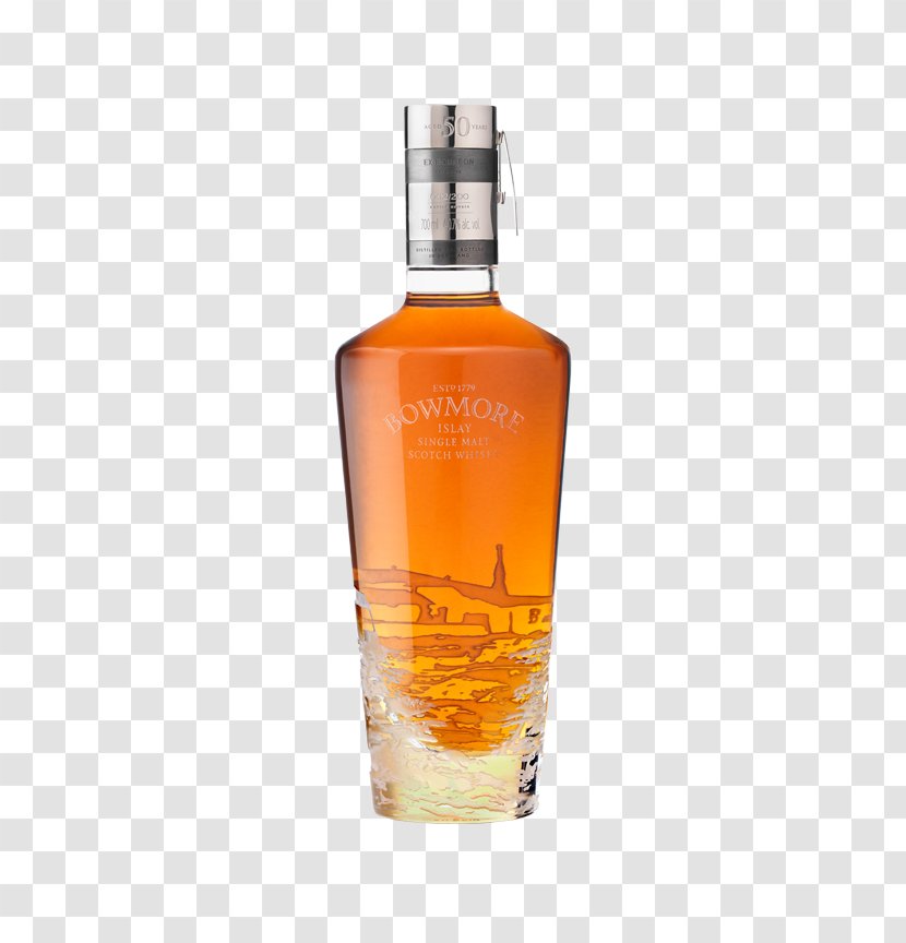 Liqueur Bowmore Whiskey Scotch Whisky Single Malt - Laphroaig - 50 Years Old Transparent PNG