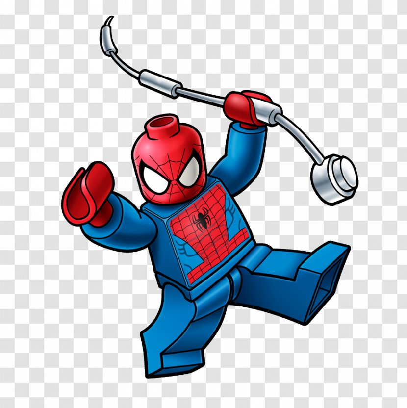 Lego Marvel Super Heroes Spider-Man Clip Art - Minifigures Cliparts Transparent PNG