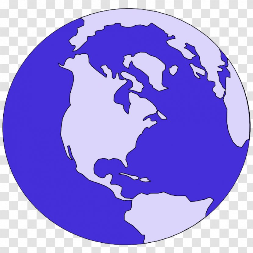Clip Art Globe World Geography Clipart Vector Graphics - Earth Transparent PNG