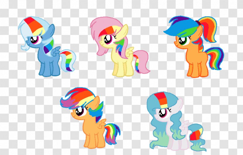 Rainbow Dash Pony Twilight Sparkle Applejack Fluttershy - Vertebrate - Horse Transparent PNG
