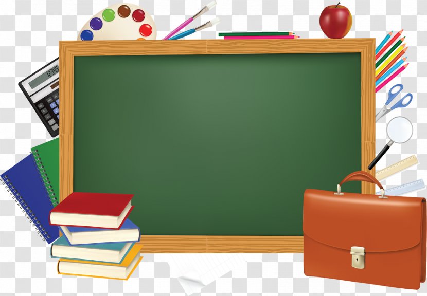 Office Supplies Blackboard Rectangle - Play - Drawing Transparent PNG