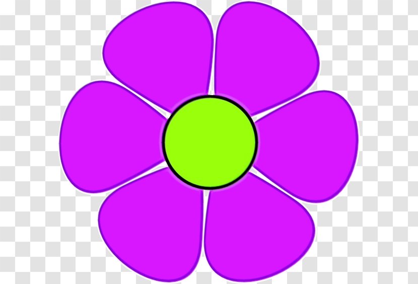 Purple Violet Clip Art Petal Magenta - Plant - Symbol Transparent PNG