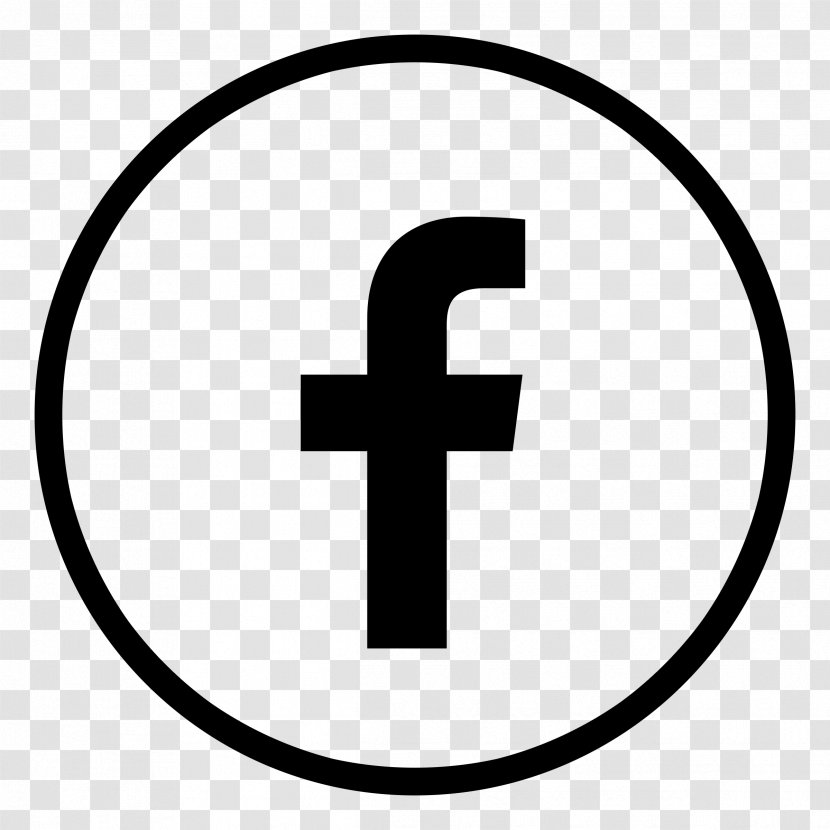 Logo Social Media Facebook Brand Clip Art - Black And White Transparent PNG