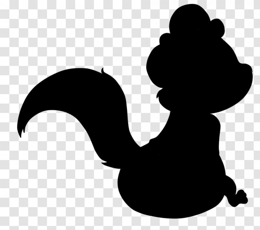 Clip Art Silhouette Black M - Cartoon - Fictional Character Transparent PNG