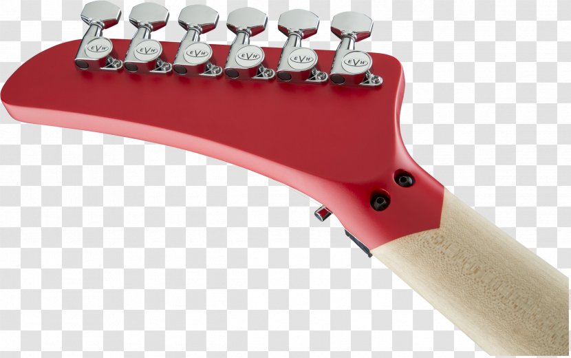 Electric Guitar Red 0 White - Silhouette Transparent PNG